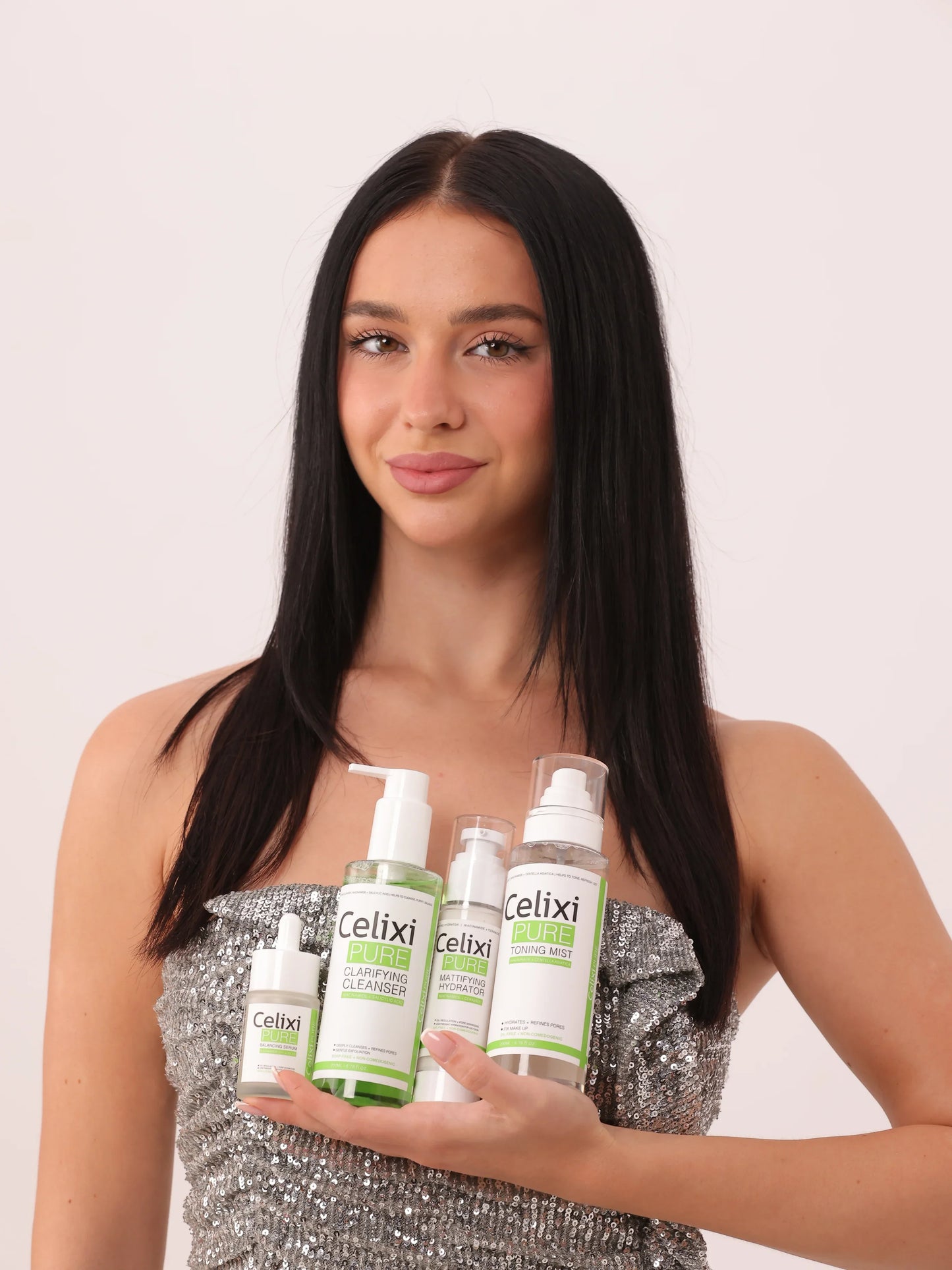 Celixi® Pure الامريكي 🇺🇸 - تونر مرطب بخاخ للوجه متعدد الفوائد بالنياسيناميد + سنتيلا أسياتيكا