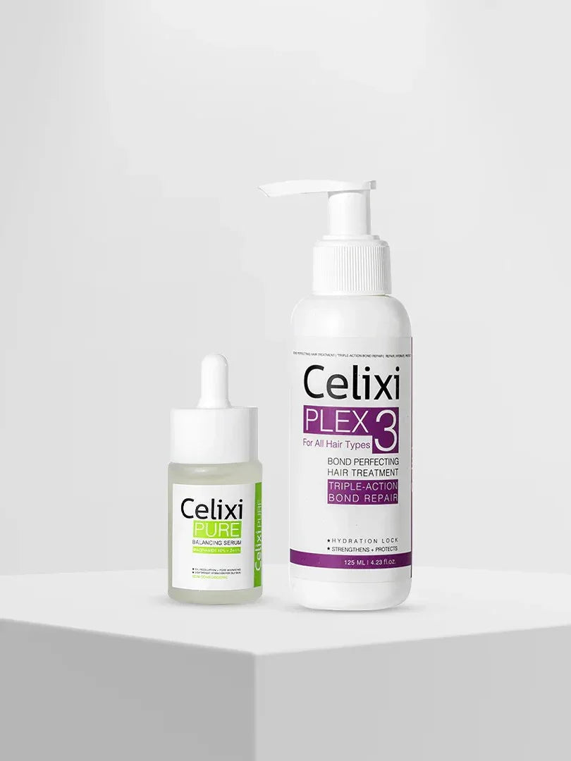 باقة العناية المتكاملة للشعر والبشرة | ماسك للشعر + سيروم للبشرة